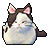 거대 고양이 의자 (3인)