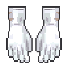 몽환의 원더랜드 토끼 신사 장갑(남성용)