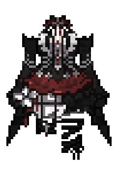 크림슨 녹턴 드레스(여성용) (Crimson Nocturne Dress (F))