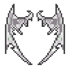 찬란한 크림슨 녹턴 윙 (Radiant Crimson Nocturne Wings)