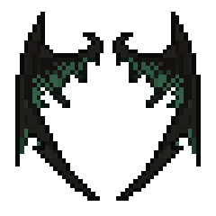 차분한 크림슨 녹턴 윙 (Calm Crimson Nocturne Wings)