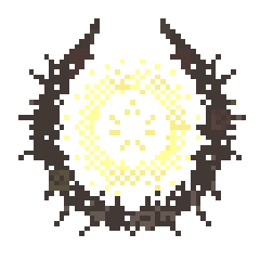 눈부신 세인트 글로리 면류관 헤일로