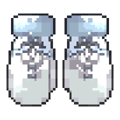 눈의 요정 장갑(여성용) (Winter Snowbell Mittens (F))