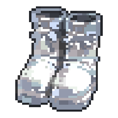 눈의 요정 부츠(남성용) (Winter Snowbell Boots (M))