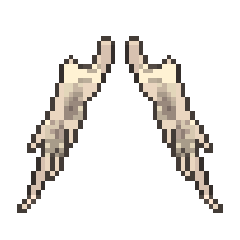 우아한 에이더 레이븐 윙