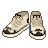 비단 운문 생활 한복 신발(남성용) (Silk Cloud Life Hanbok Shoes(M))