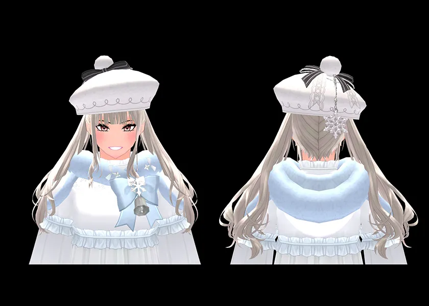 눈의 요정 베레모 (Winter Snowbell Beret)