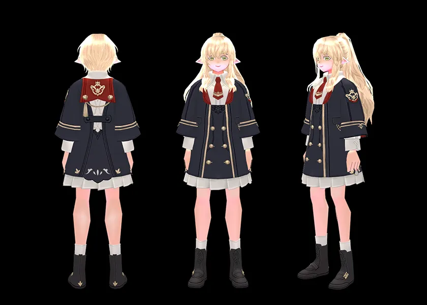 기묘한 로열 프리모 아카데미 교복(남성용) (Eluned Royal Primaria Academy Uniform (M))
