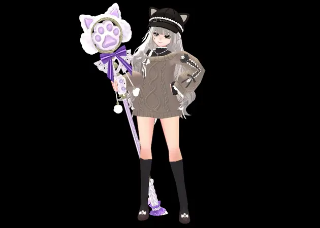 러블리 키튼 포 스태프 외형 주문서 러블리 키튼 포 스태프 외형 주문서