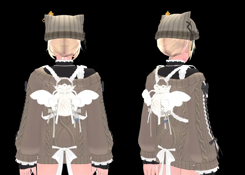 찬란한 코지 니트 날개 찬란한 코지 니트 날개