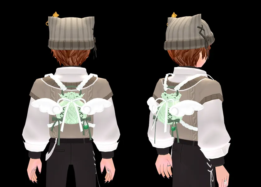 차분한 코지 니트 날개 차분한 코지 니트 날개