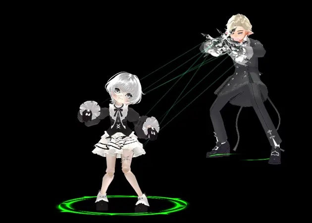 키스멧 왈츠 피에로 마리오네트 미니어처 외형 주문서