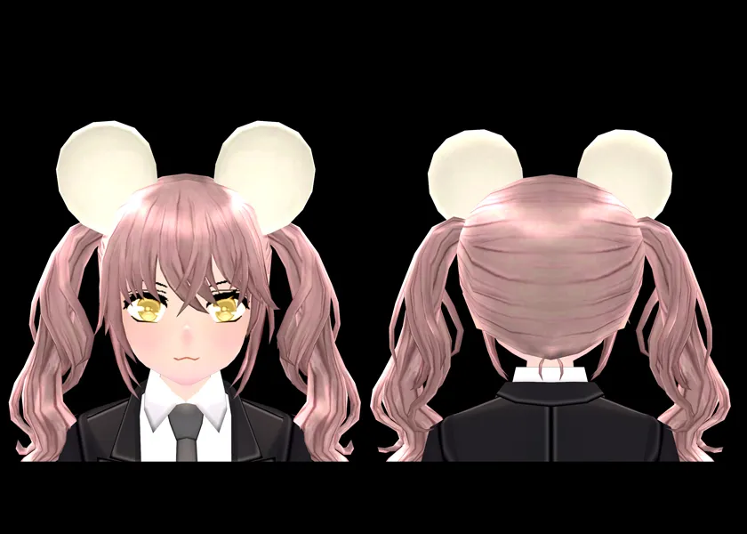 히트 비트 서클 귀 머리띠