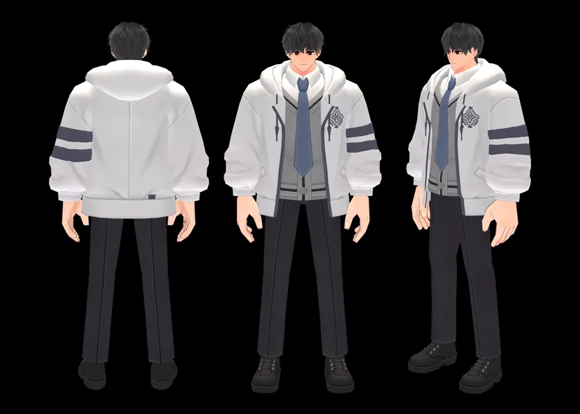 히트 비트 스쿨 유니폼(남성용)