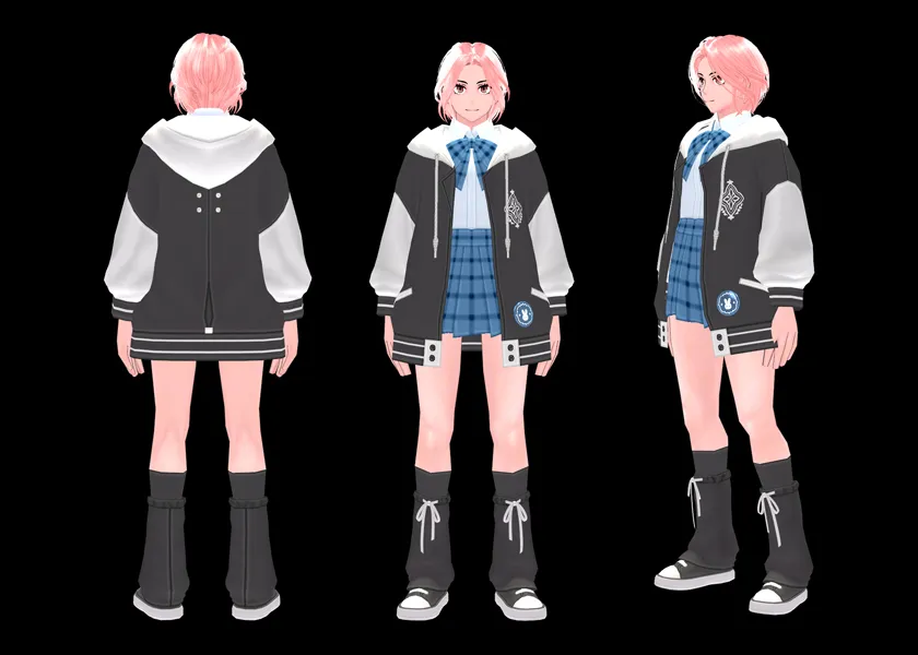 히트 비트 스쿨 유니폼(여성용)