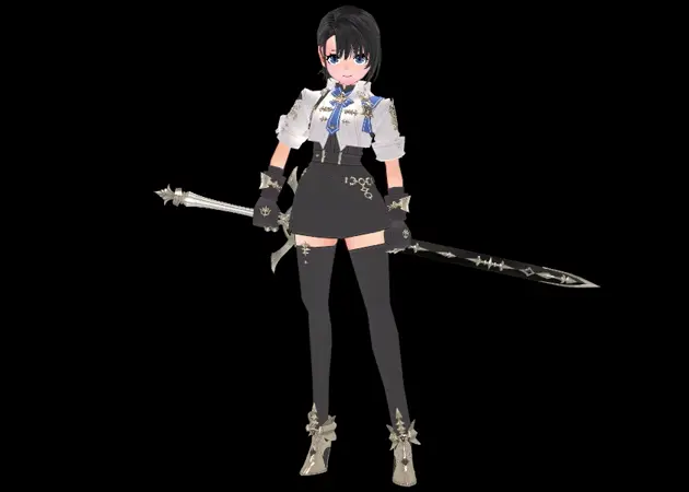 로열 나이츠 컴뱃 투 핸디드 소드 외형 주문서