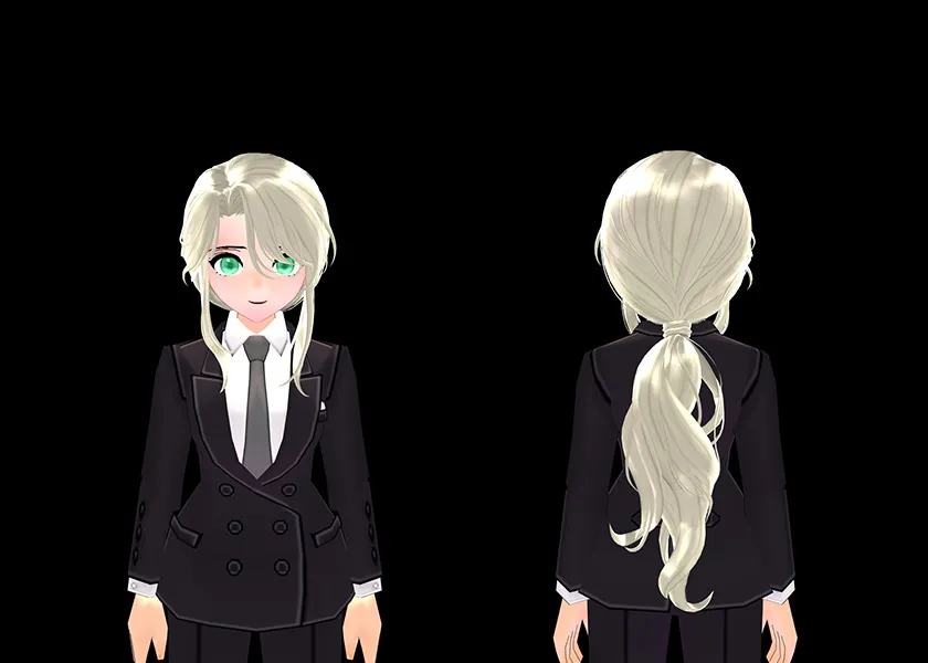 기묘한 미드나잇 파빌리온 가발(여성용)