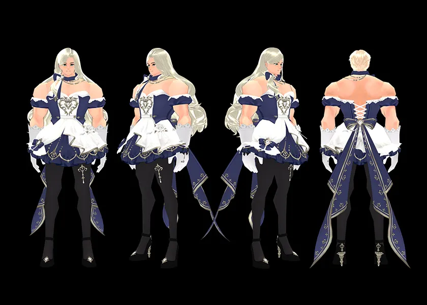 기묘한 미드나잇 파빌리온 웨어(남성용)