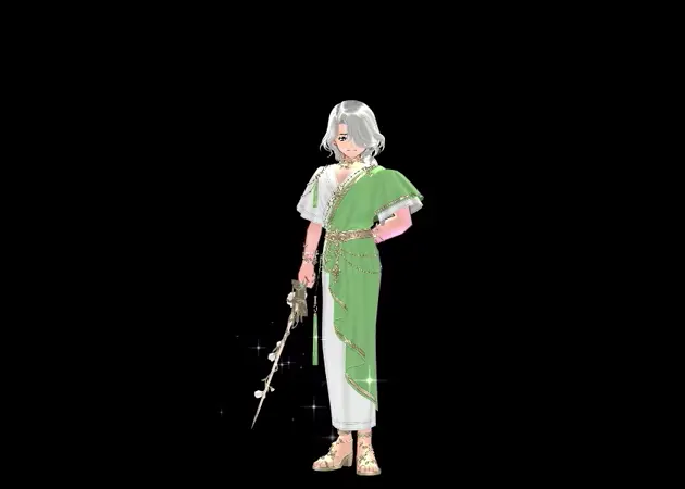 봄의 제전 한손 검 외형 주문서