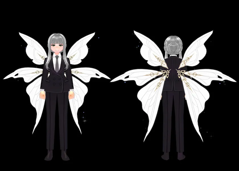 찬란한 봄의 정령 날개