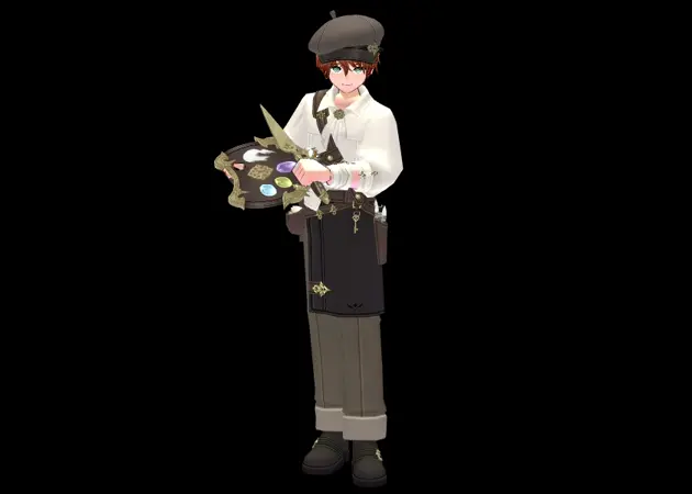 로맨틱 아티스트 팔레트 수리검 외형 주문서