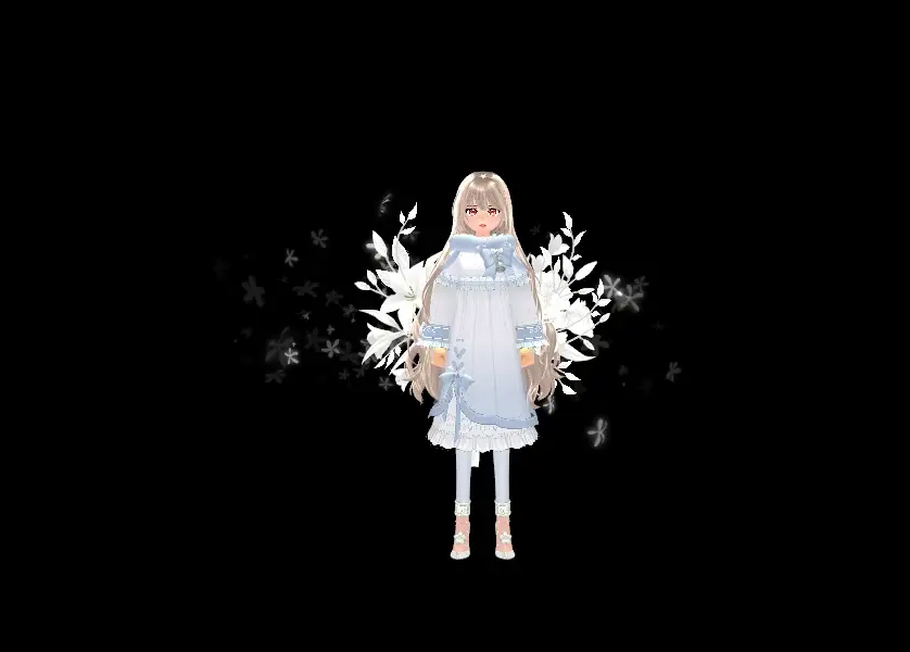 찬란한 아름드리 꽃 날개(만개)