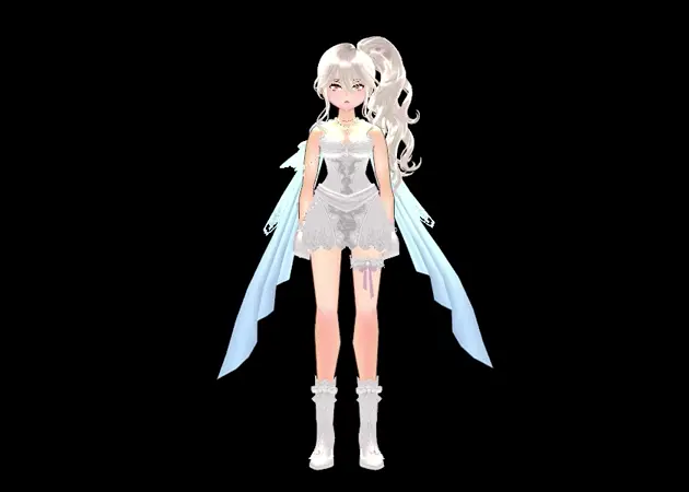 청아한 아리아 실프 스카프 윙 (Clear Aria Sylph seukapeu Wings)
