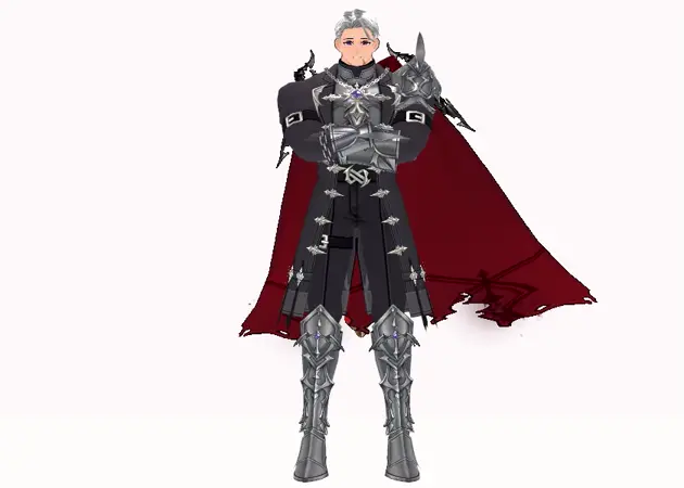 불타는 오블리비언 카이저 망토 (bultaneun Oblivion Kaiser Cloak)