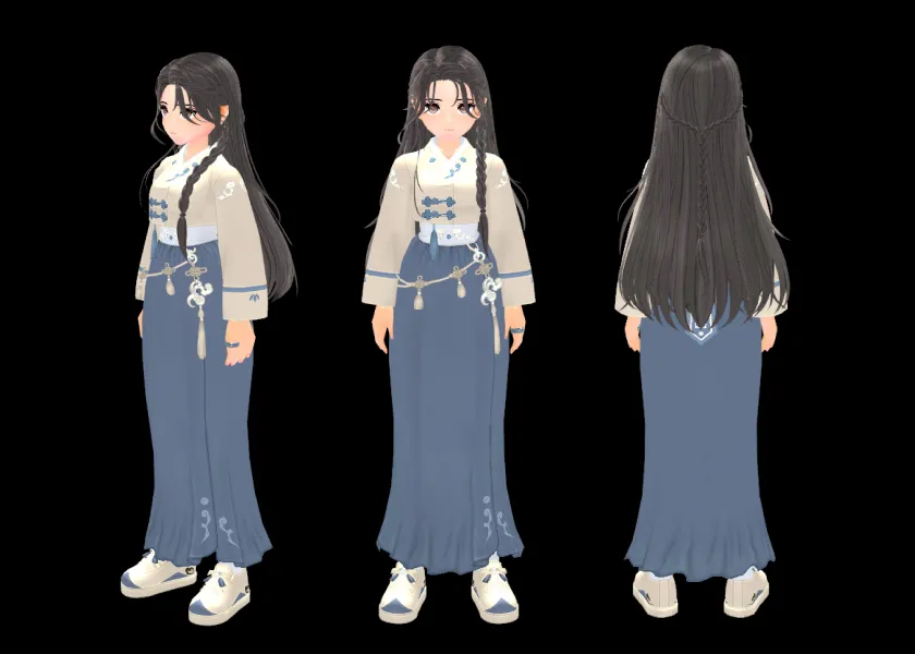 고운 비단 운문 생활 한복(여성용) (goun Silk Cloud Life Hanbok(F)) 고운 비단 운문 생활 한복(여성용) (goun Silk Cloud Life Hanbok(F))