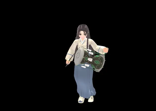청연의 비단 운문 장구 원드 외형 주문서 (cheongyeonui Silk Cloud janggu Wand Appearance Scroll) 청연의 비단 운문 장구 원드 외형 주문서 (cheongyeonui Silk Cloud janggu Wand Appearance Scroll)