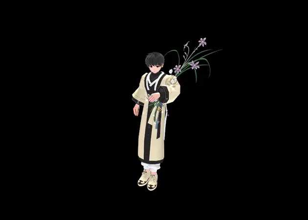 백화의 비단 운문 꽃가지 스태프 외형 주문서 (baeghwaui Silk Cloud ggochgaji Staff Appearance Scroll) 백화의 비단 운문 꽃가지 스태프 외형 주문서 (baeghwaui Silk Cloud ggochgaji Staff Appearance Scroll)